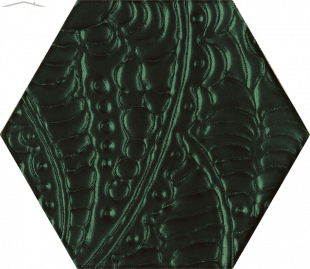 Плитка Ceramika Paradyz Urban Colours Green Inserto Heksagon (19,8х17,1)